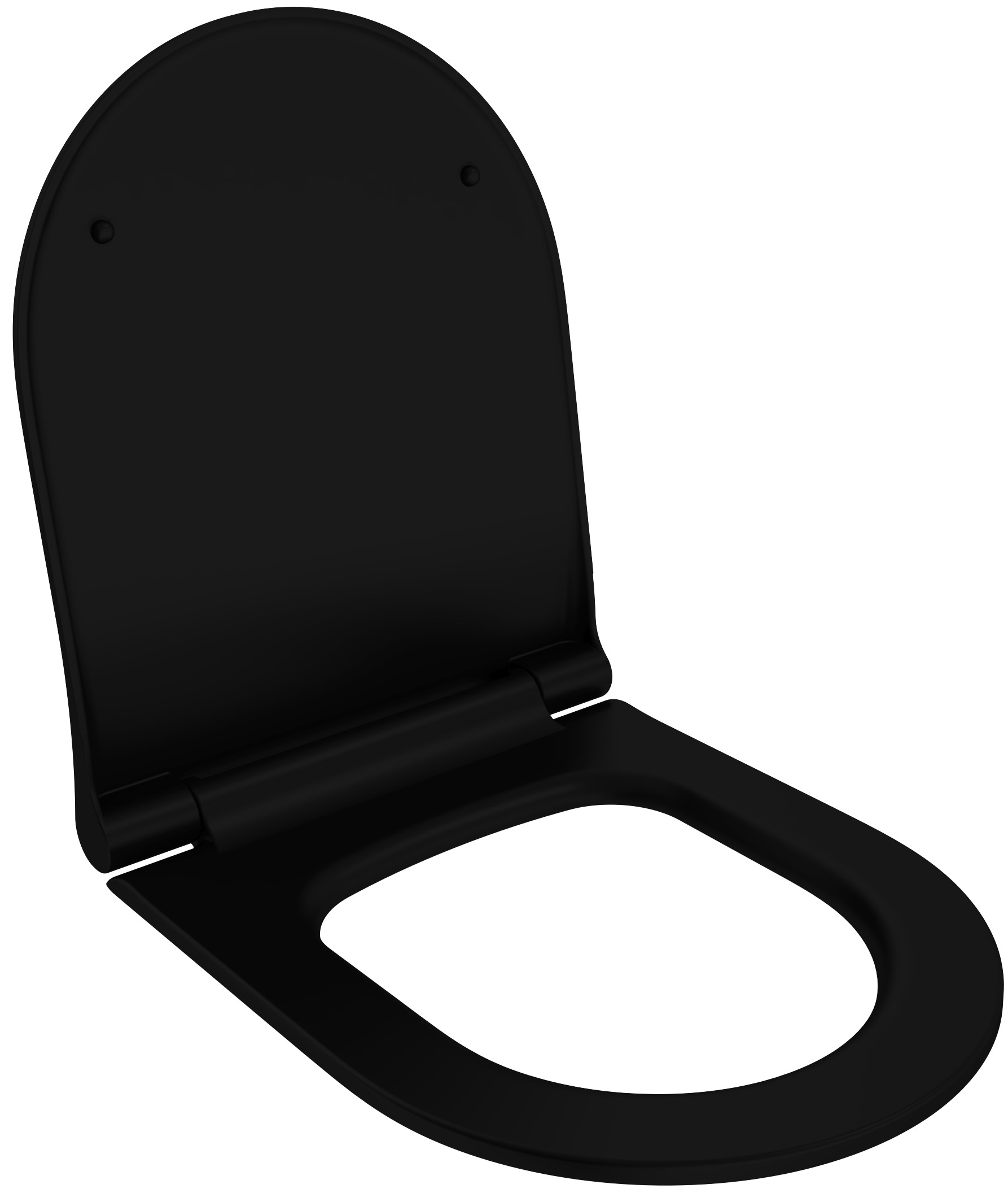 Bocchi V-Tondo deska sedesowa wolnoopadająca slim czarny mat A0336-004 - Wysyłka w 24h