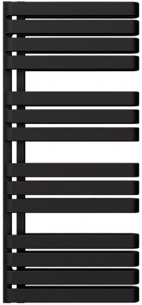 Terma Warp S grzejnik łazienkowy 111x50 cm metallic black WGWAS111050KMBCGD