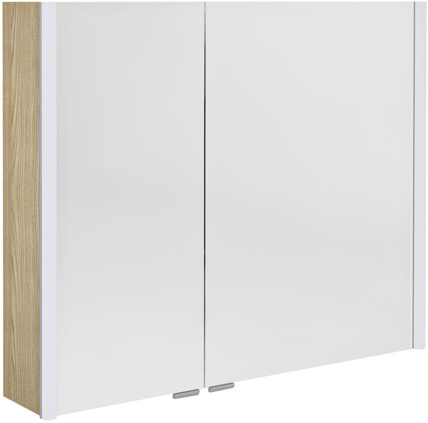 Sapho Alix szafka 86 cm lustrzana z oświetleniem LED wiąz bardini AX186-0013