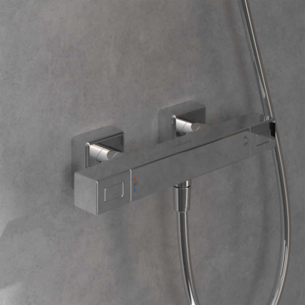 Villeroy & Boch Universal Taps & Fittings bateria prysznicowa ścienna termostatyczna chrom TVS00001800061