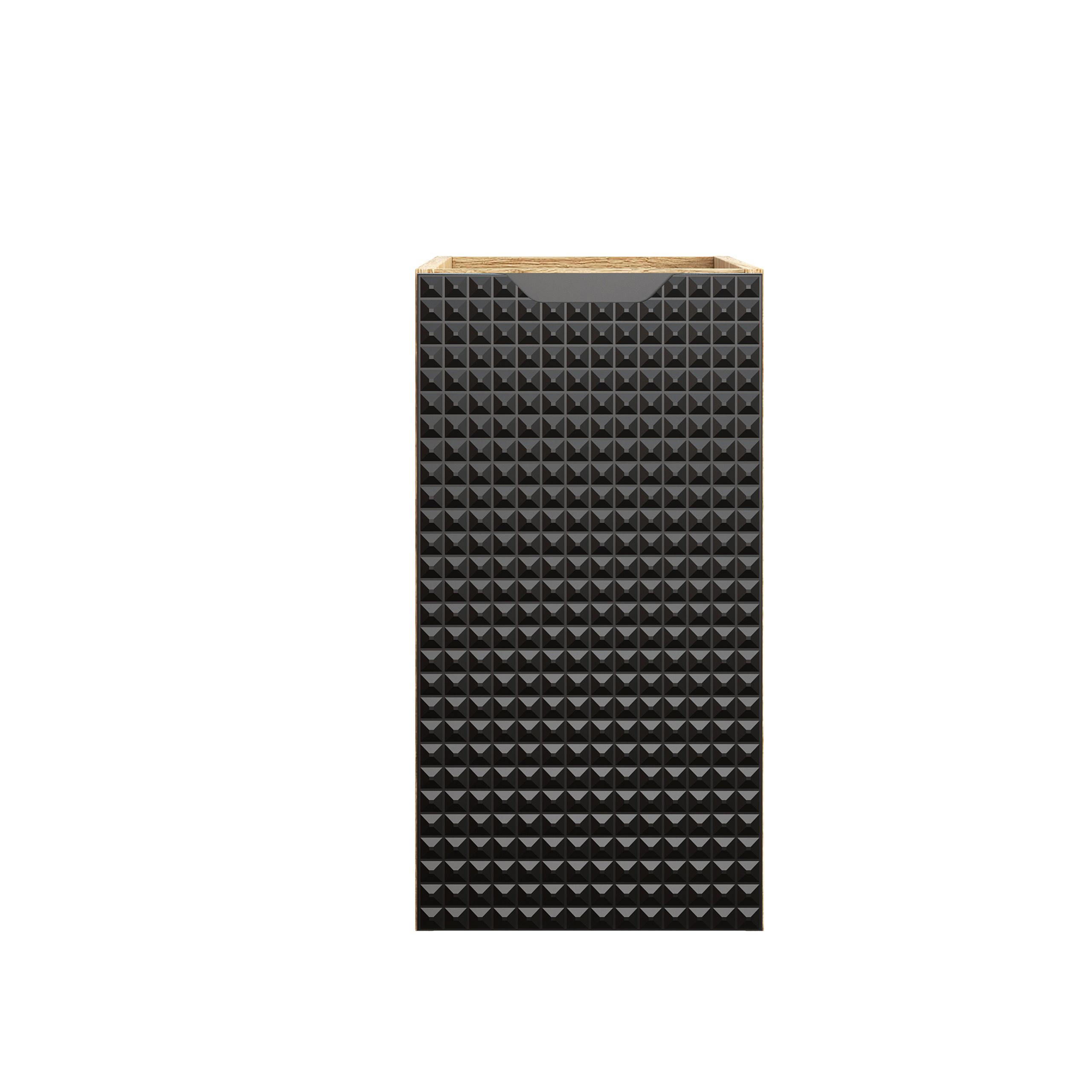 Comad Luxor Black szafka 30x46x57 cm czarna-dab LUXOR BLACK 81-30-1D