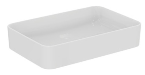 Ideal Standard Conca umywalka 60x40 cm prostokątna nablatowa biały mat T3698V1