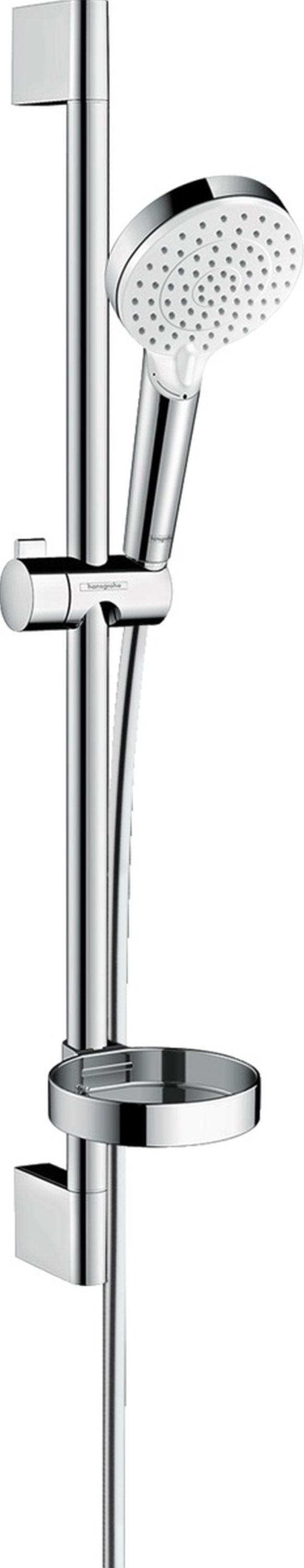 Hansgrohe Crometta zestaw prysznicowy ścienny biały/chrom 26553400