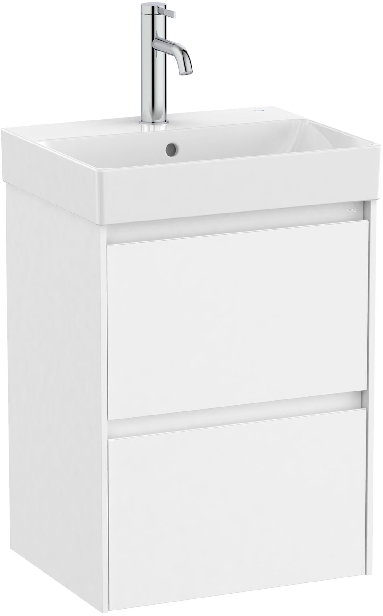 Roca Ona Unik umywalka z szafką 45 cm biały mat A851681509 - Wysyłka w 24h