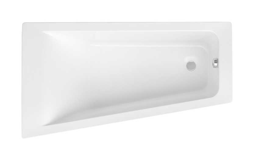 Roca Easy wanna narożna 160x90 cm lewa biała A248411000
