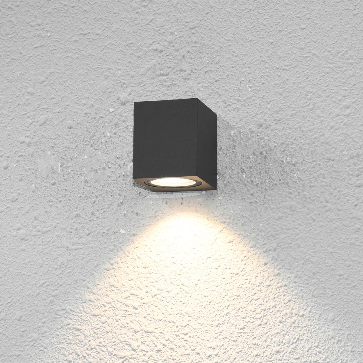 Italux Genta kinkiet zewnętrzny 1x35 W czarny OWL-2197-1SQ