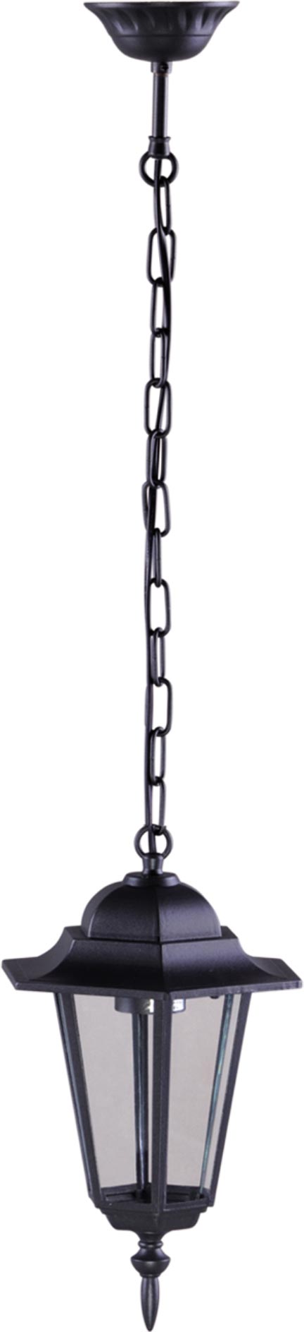 Kaja Standard lampa wisząca zewnętrzna 1x60W czarna K-5009HCZARNY