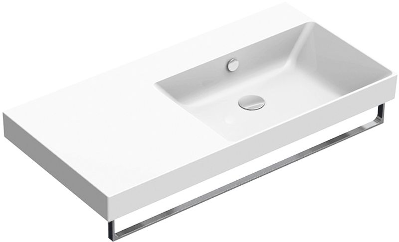 Catalano Zero umywalka 100x50 cm prostokątna ścienna-meblowa-wpuszczana biała 0121030001