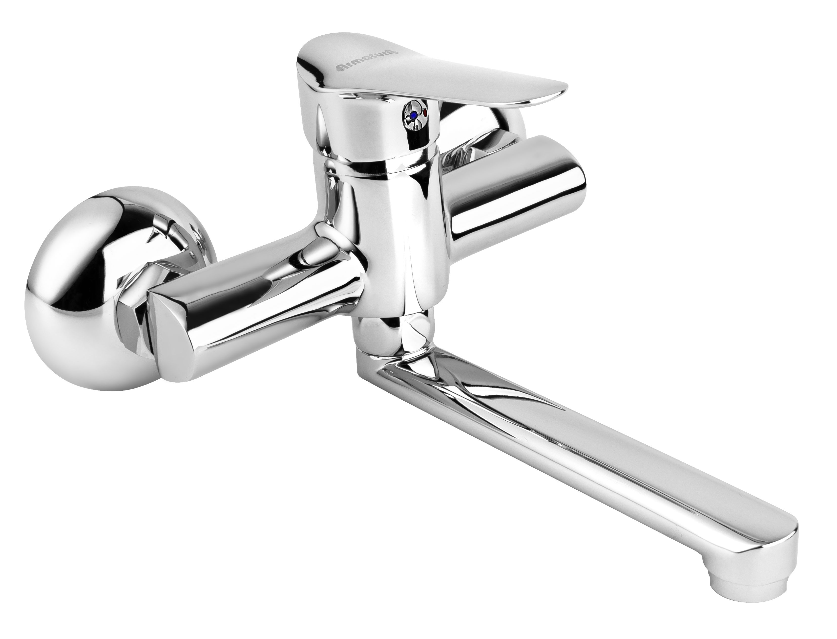 KFA Armatura Leonit bateria umywalkowa ścienna chrom 5310-810-00