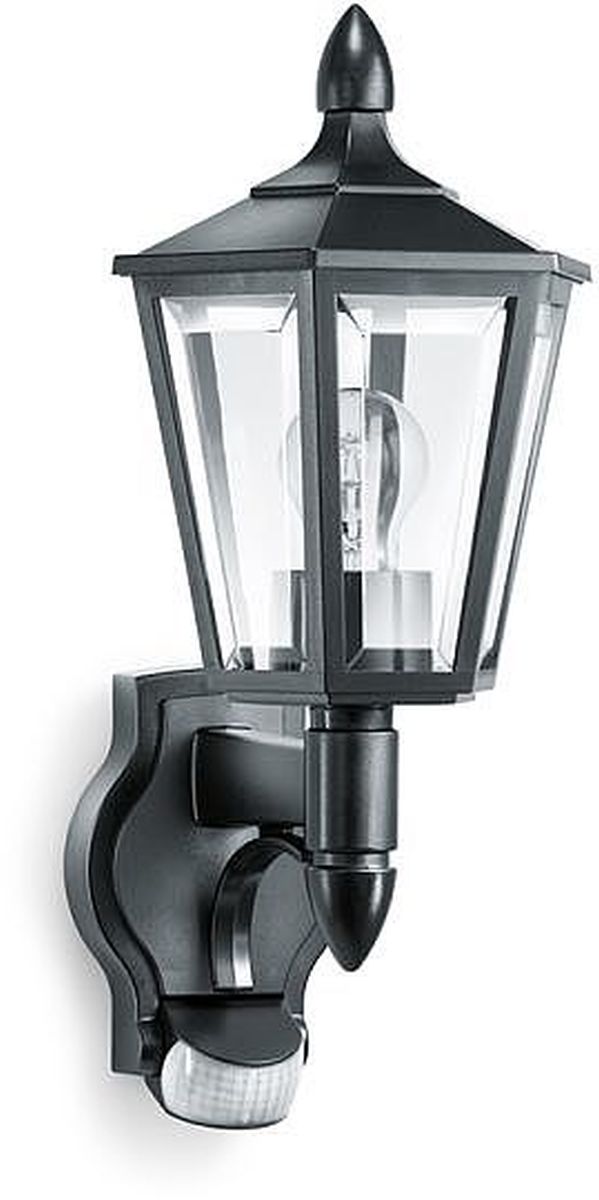 Steinel L 15 kinkiet zewnętrzny 1x60W z czujnikiem ruchu czarny ST617813 - Wysyłka w 24h