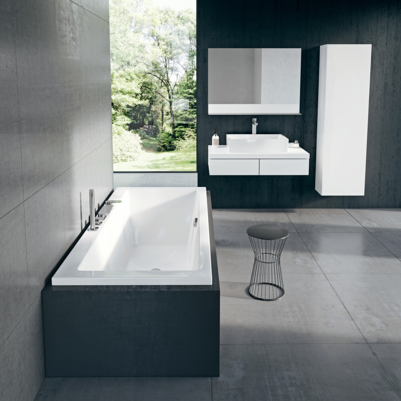 Ravak Formy 01 Slim wanna prostokątna 180x80 cm biała C881300000