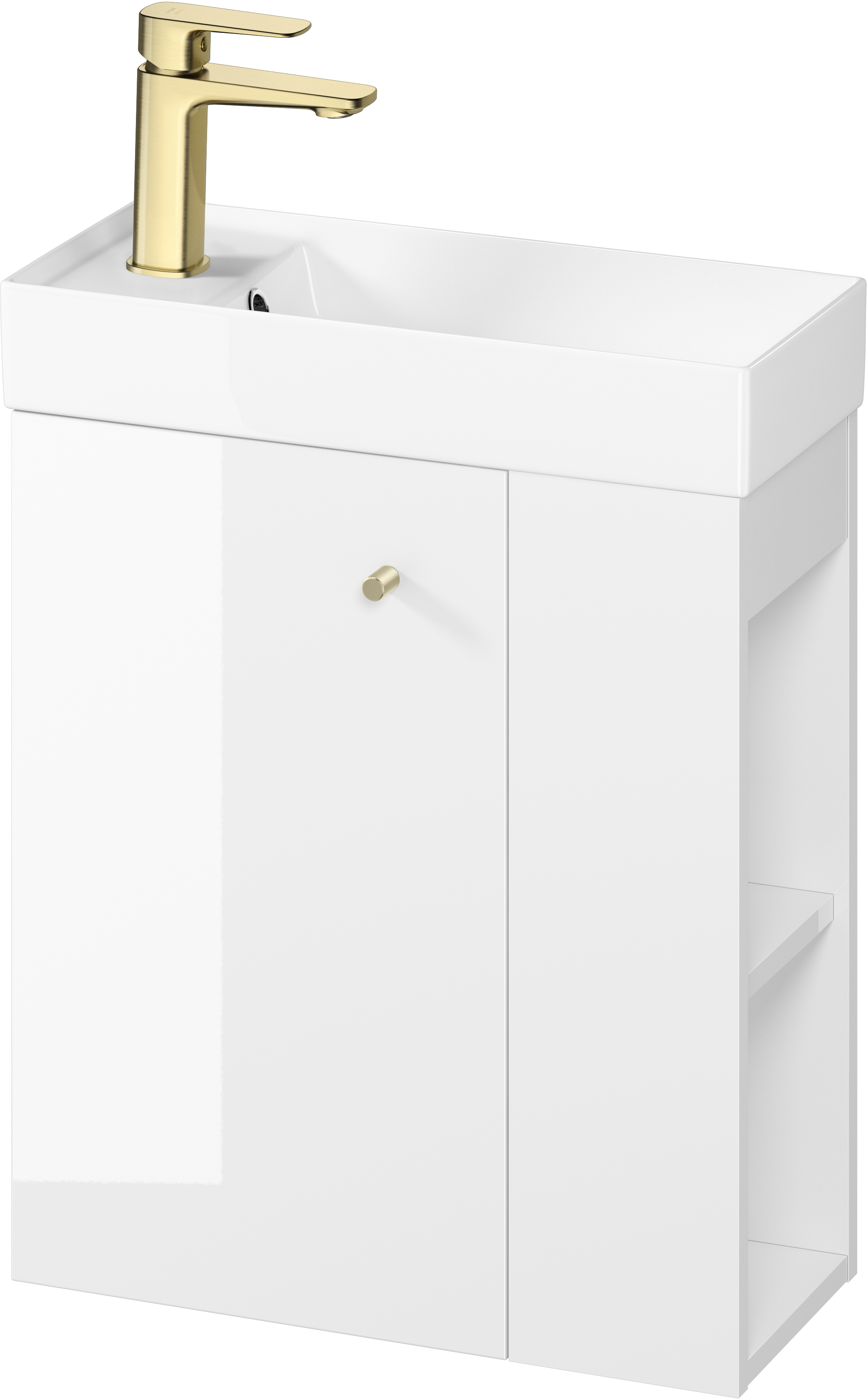 Cersanit Larga Slim szafka 50x22 cm podumywalkowa biała S932-110-DSM - Wysyłka w 24h