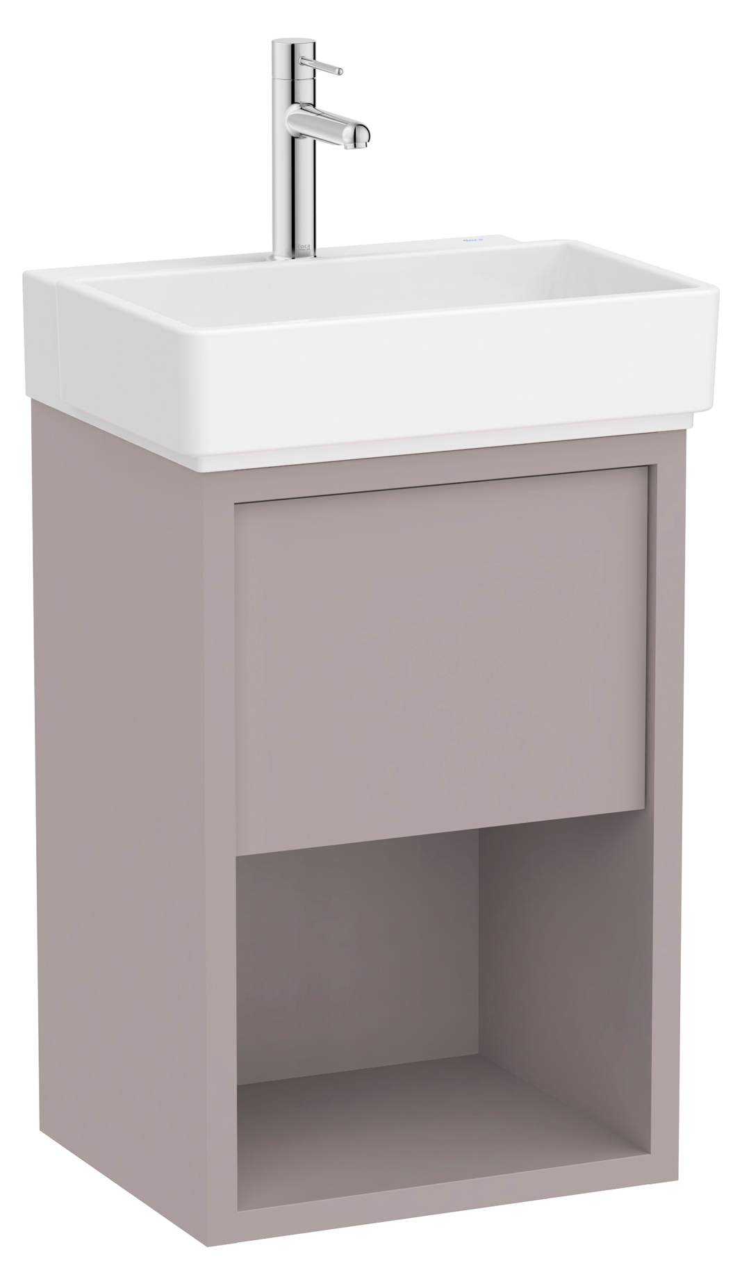 Roca Tura umywalka z szafką 45 cm szlachetny szary A852023559