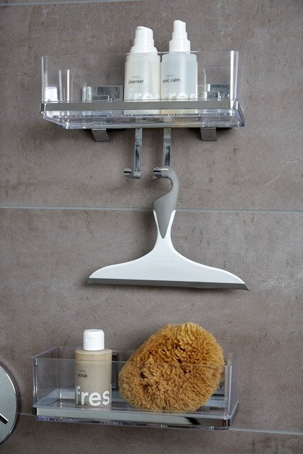 Wenko VL Quadro półka łazienkowa 25 cm przezroczysty 22694100