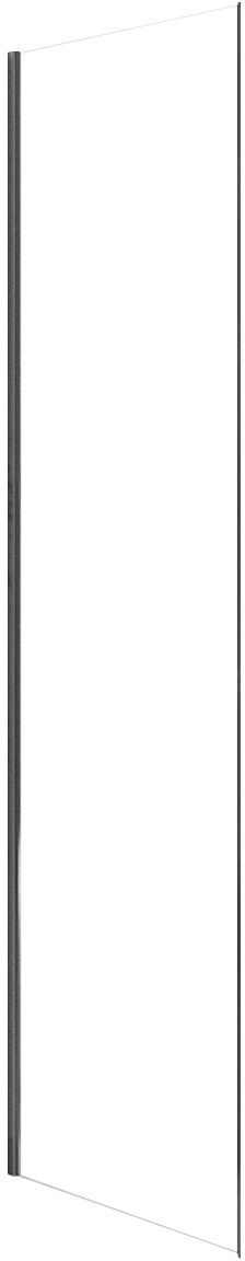 Rea Rapid ścianka prysznicowa 80 cm boczna chrom/szkło przezroczyste REA-K5608