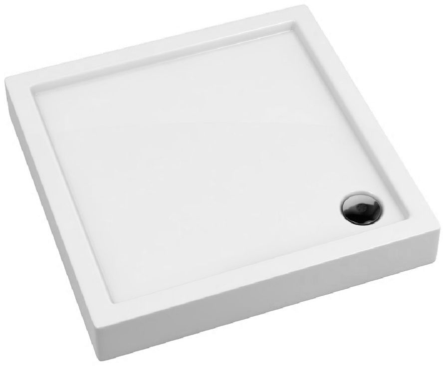 Schedpol Competia brodzik 100x100 cm kwadratowy biały 3.0162