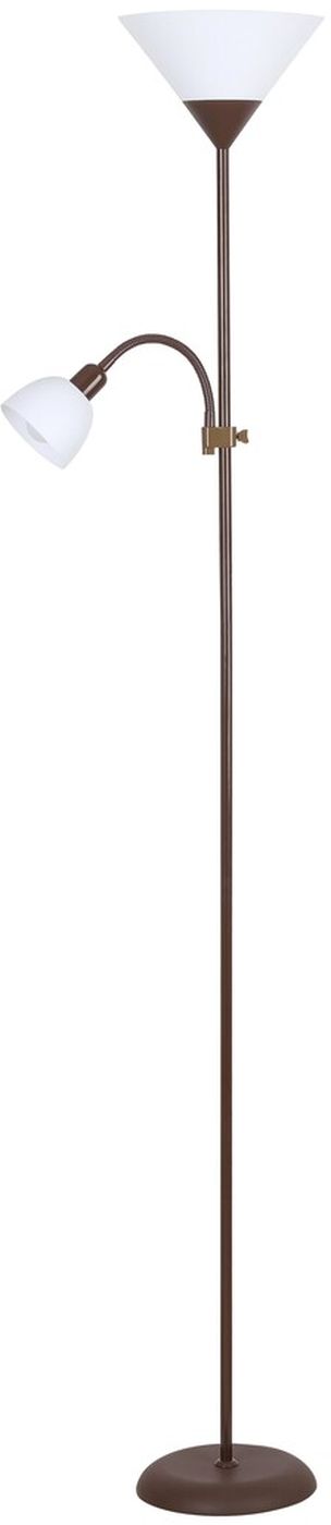 Rabalux Action lampa stojąca 100W/25W brązowa/biała 4188 - Wysyłka w 24h