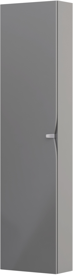 Oristo Siena szafka 40 cm wisząca boczna ciepły szary mat OR45-SB1D-40-12