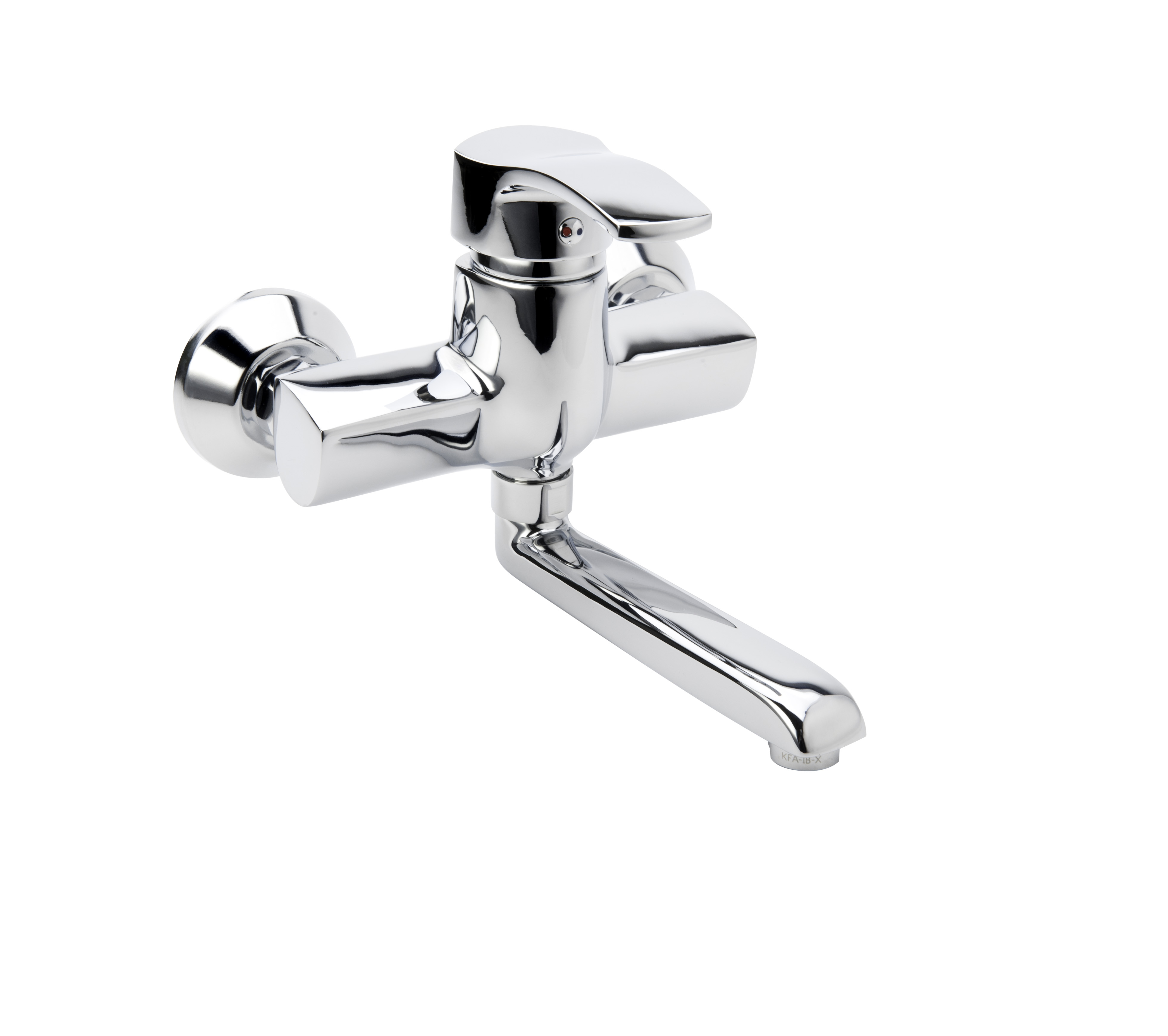 KFA Armatura Kwarc bateria umywalkowa ścienna chrom 4200-810-00