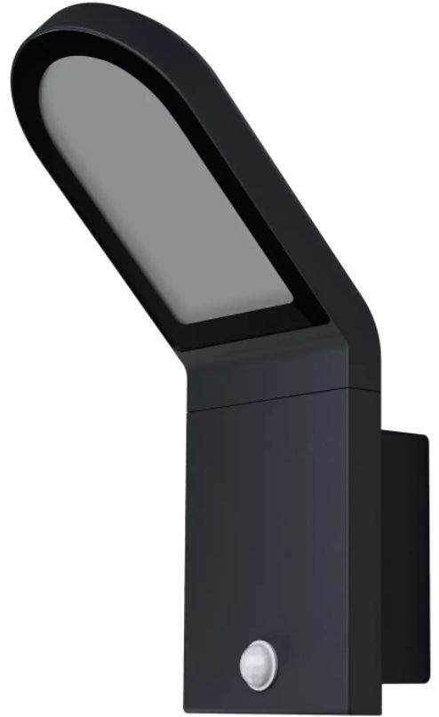 Ledvance Endura Style Wall kinkiet zewnętrzny 1x12W LED z czujnikiem ruchu ciemny szary