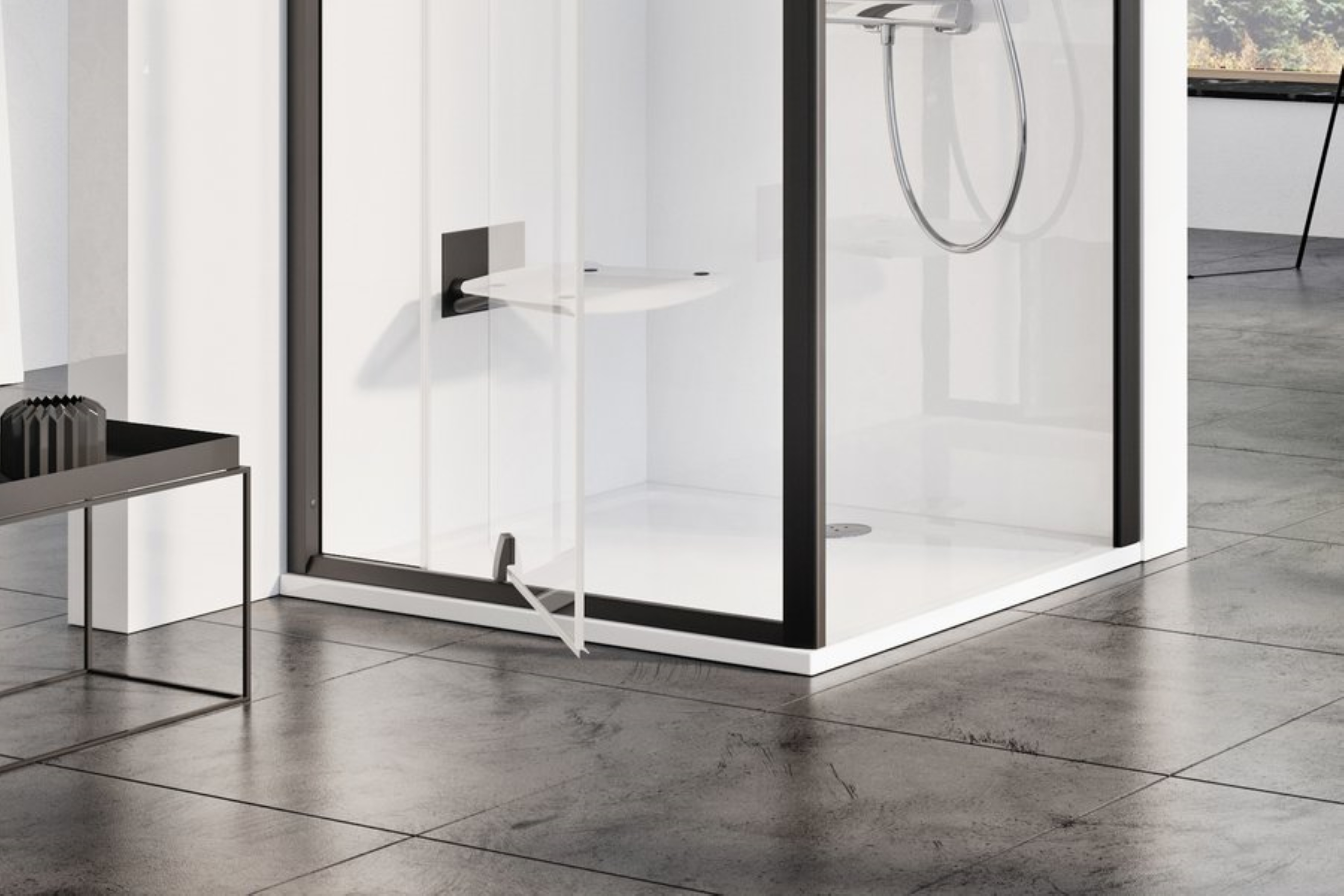 Ravak Galaxy Pro Flat brodzik kwadratowy 120x80 cm biały XA03G411010