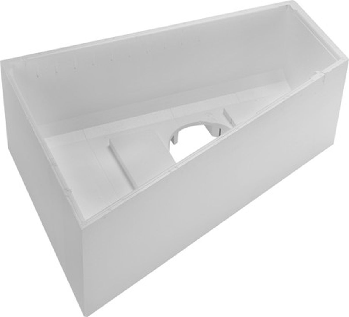 Duravit No.1 nośnik styropianowy do wanny biały 792437000000000