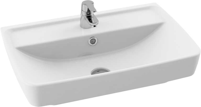 CeraStyle Duru umywalka 60x40 cm ścienna biała 035100-u