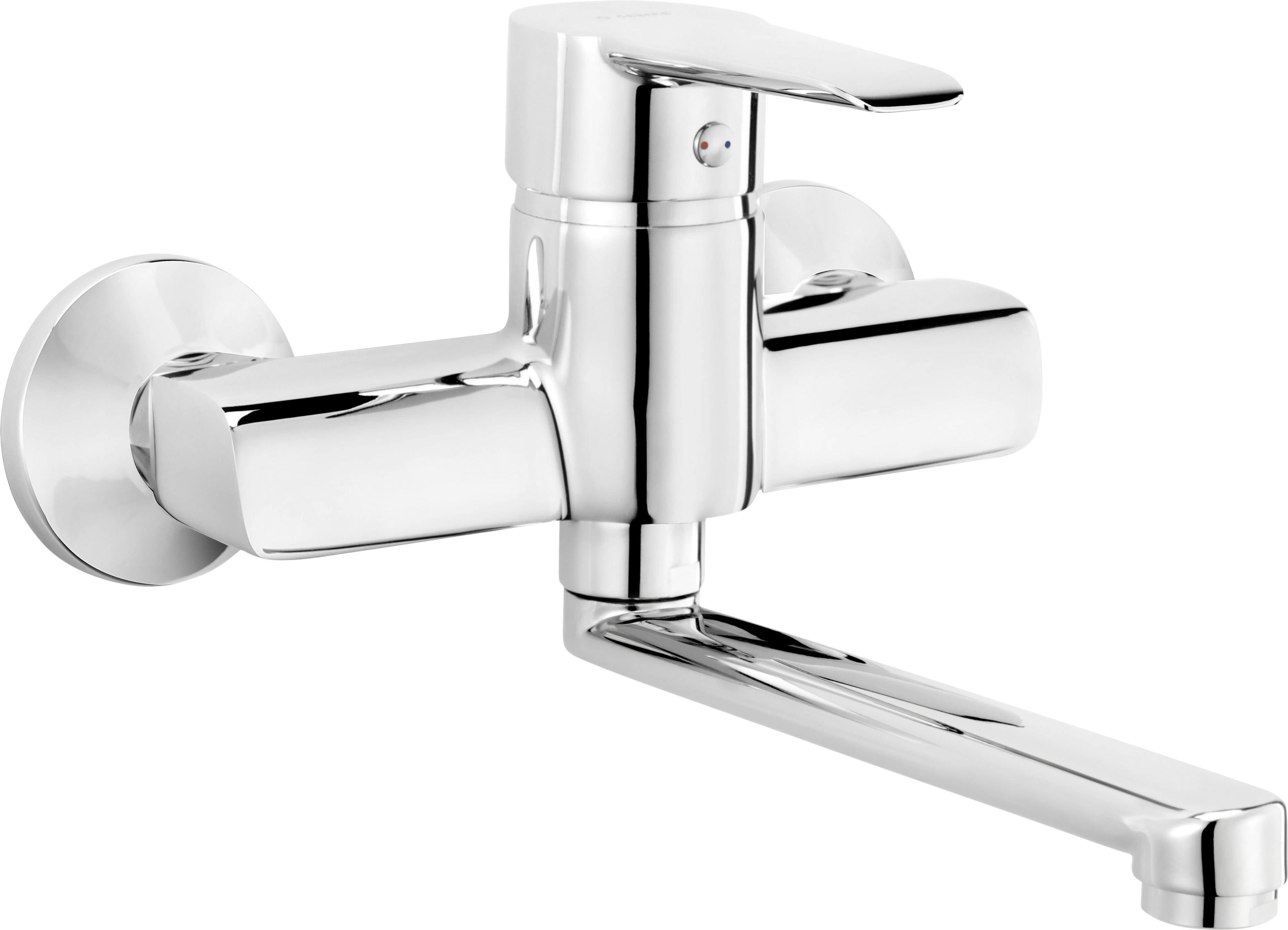 Deante Corio bateria umywalkowa ścienna chrom BFCE050M - Wysyłka w 24h