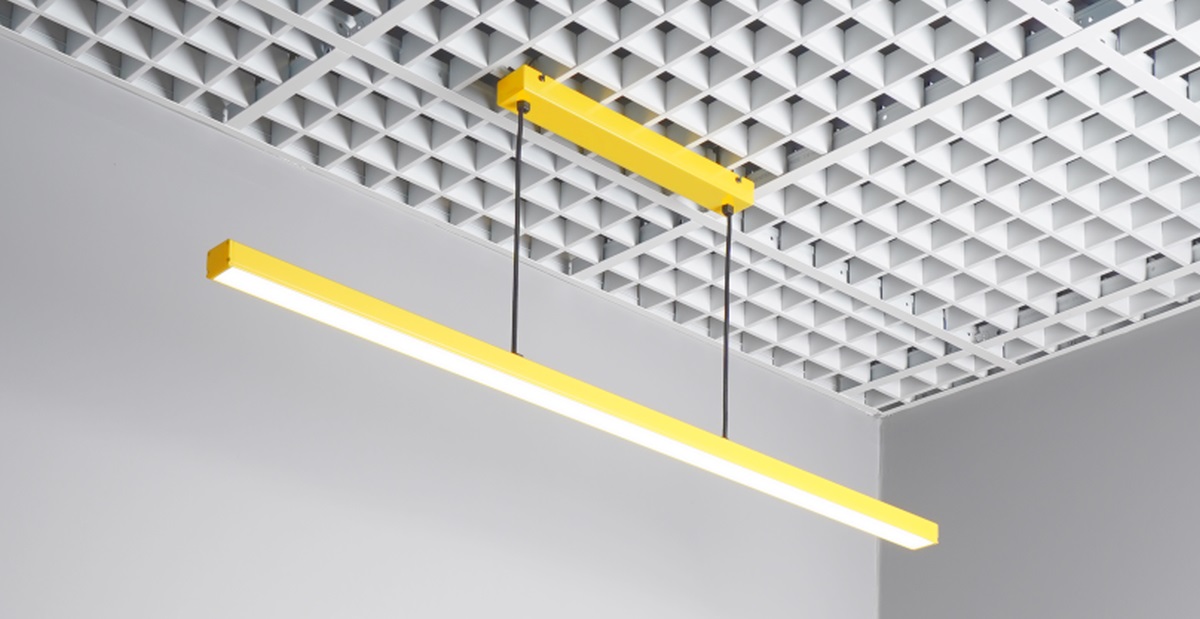 zoomLED lampa wisząca 1x80W żółta