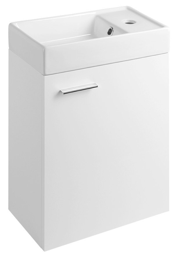 Aqualine umywalka 40x22 cm meblowa prostokątna biała DD4022