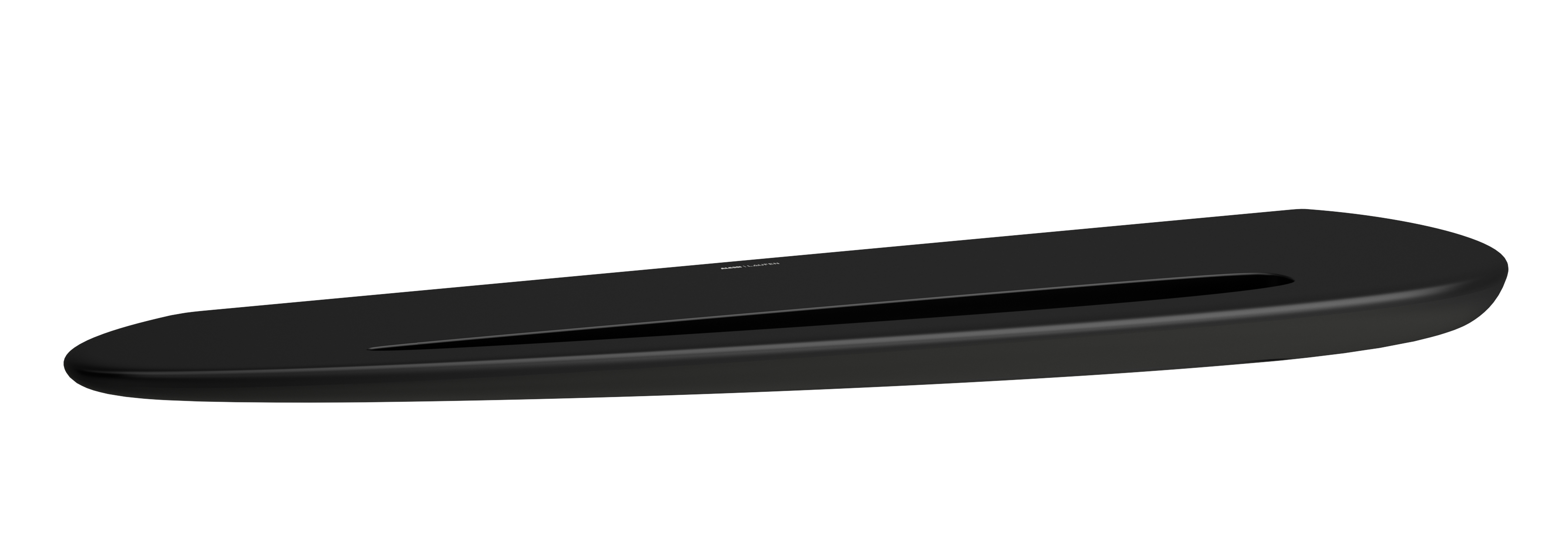 Laufen Il Bagno Alessi półka łazienkowa 63 cm czarna H8709727160001