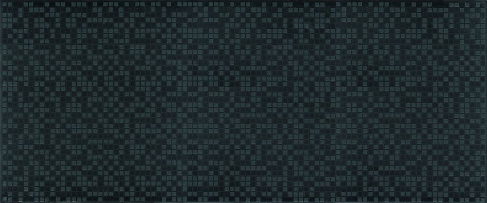Ceramika Color Neo-Geo Pixel Black dekor ścienny 30x60 cm czarny połysk