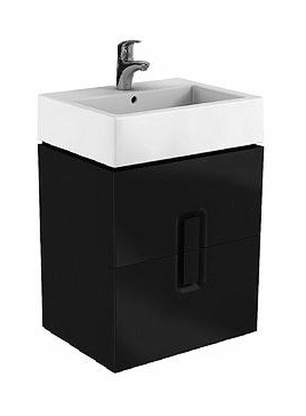 Koło Twins szafka wisząca 50 cm podumywalkowa czarny mat 89491-000 - Wysyłka w 24h