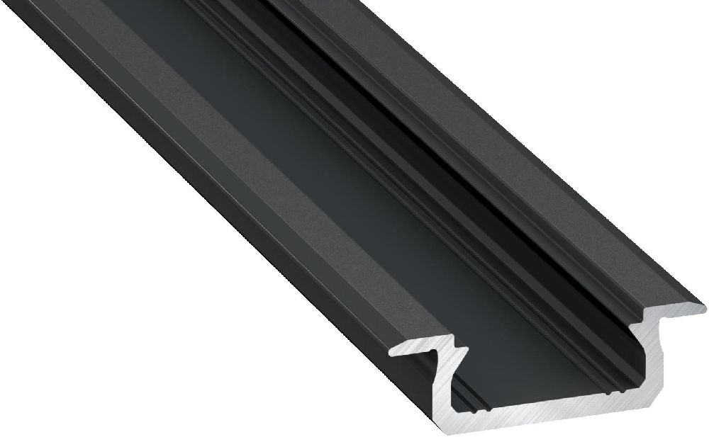 Milagro profil do taśmy LED 100 cm czarny EKPR6381