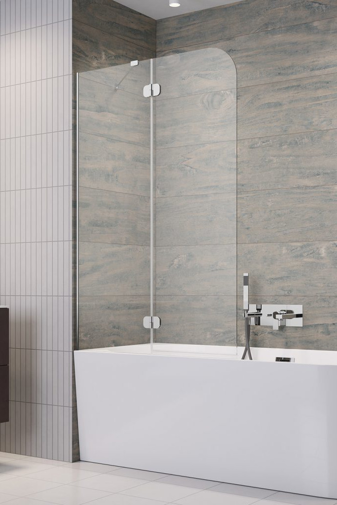 Radaway Torrenta PND II parawan nawannowy 100 cm lewy chrom/szkło przezroczyste 12011202-101L