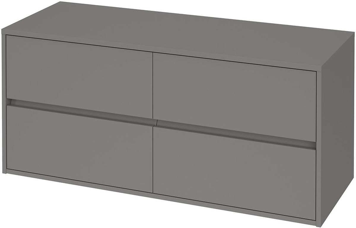 Cersanit Crea szafka 120 cm podumywalkowa wisząca szary mat S931-006