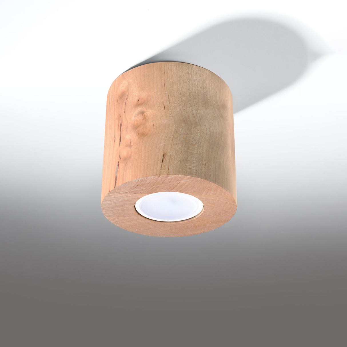 Sollux Lighting Orbis lampa podsufitowa1x6W drewno SL.0492 - Wysyłka w 24h