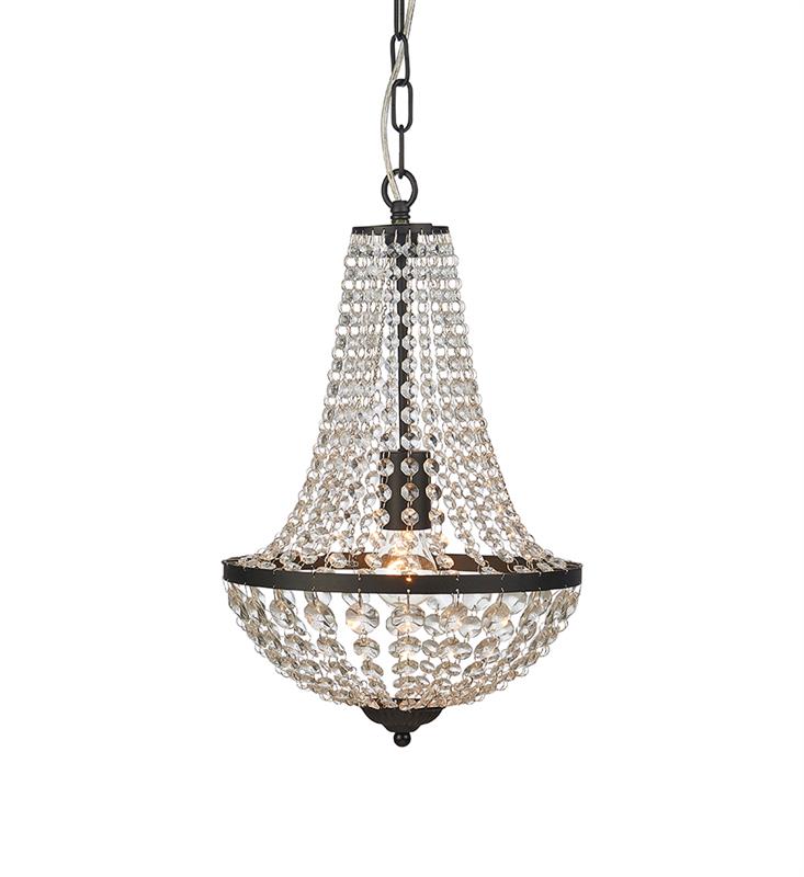 Markslöjd Gränsö lampa wisząca 1x60W czarny/mc 107026