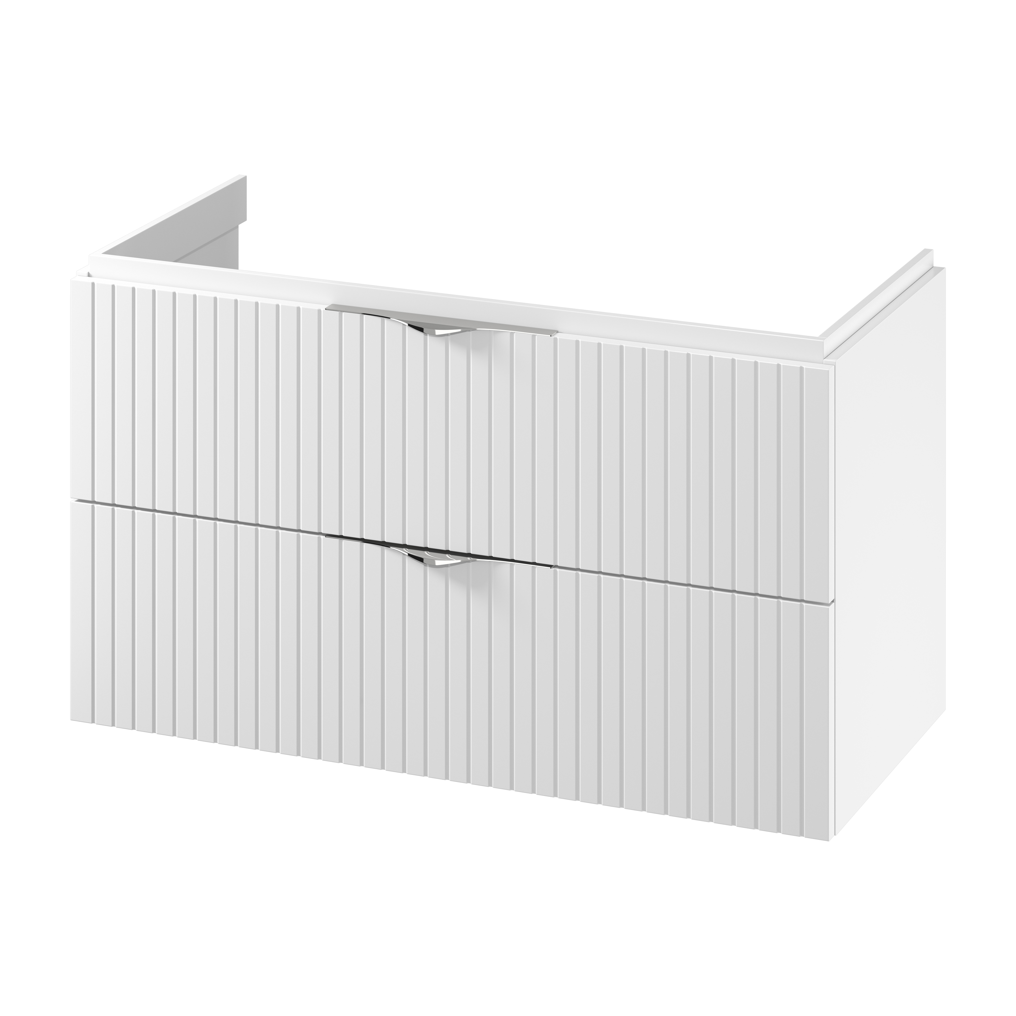 Cersanit Tirso szafka 99,4x44,6x57,2 cm podumywalkowa wisząca biała S1015-014