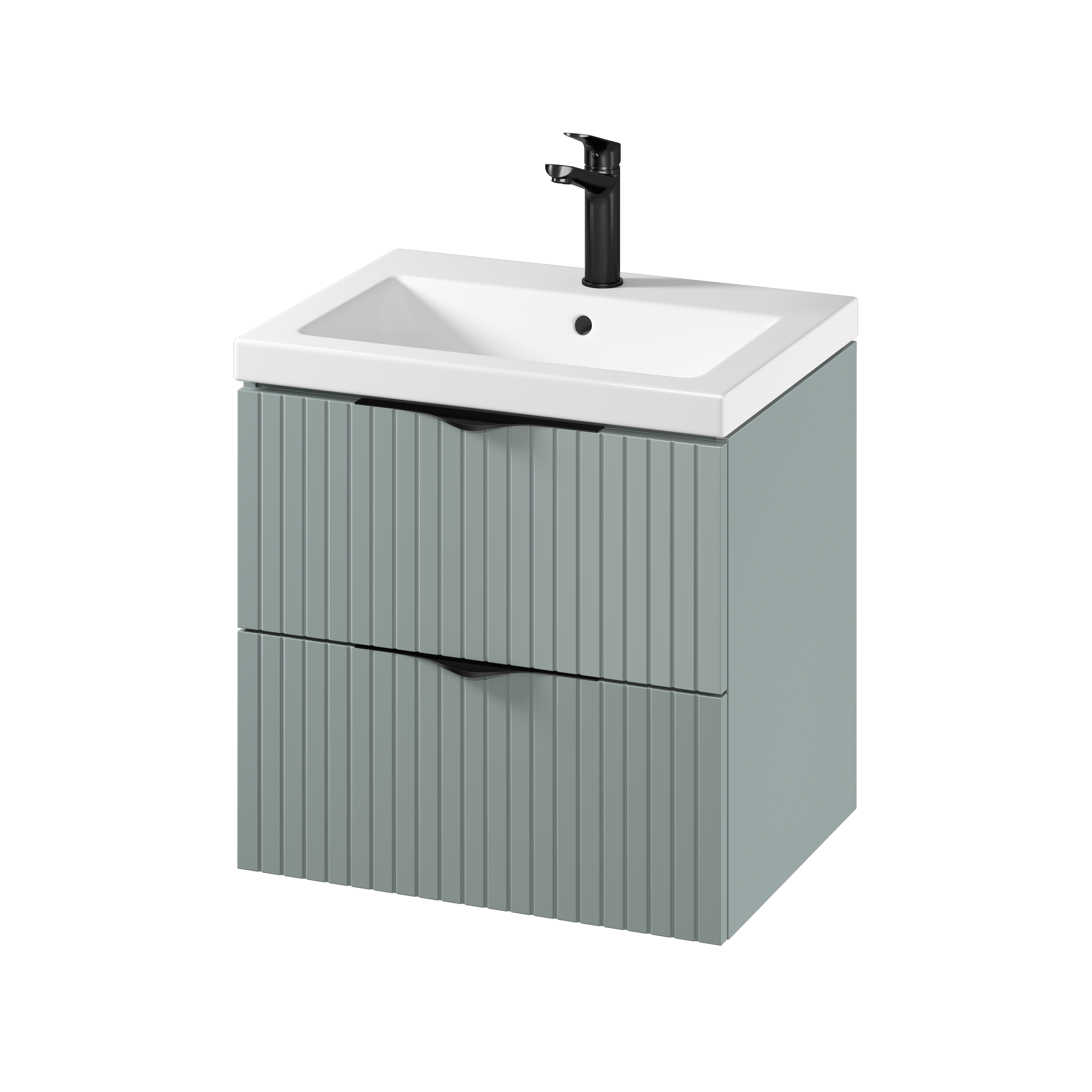 Cersanit Tirso umywalka z szafką 60 cm fiord S801-544