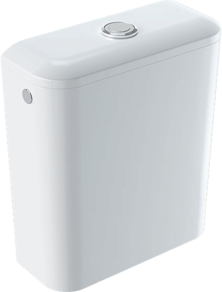 Geberit iCon Square spłuczka do WC natynkowa KeraTect biała 228950600