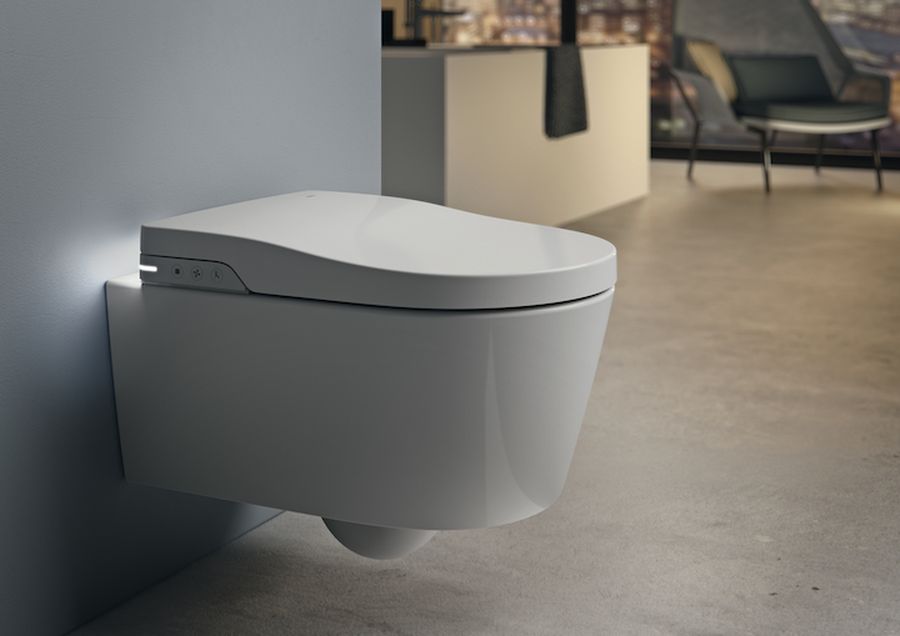 Roca Inspira In-Wash toaleta myjąca wisząca bez kołnierza biała A803060001 - Wysyłka w 24h