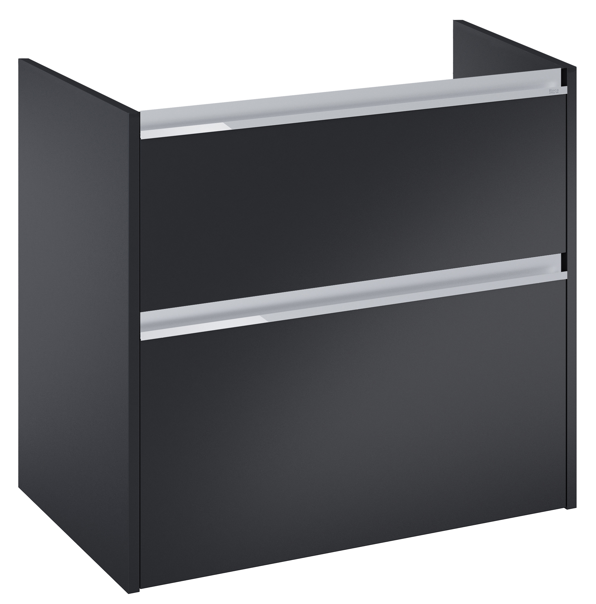 Roca Gap Pro szafka 68,5x46x66,3 cm podumywalkowa wisząca czarny mat A857897532