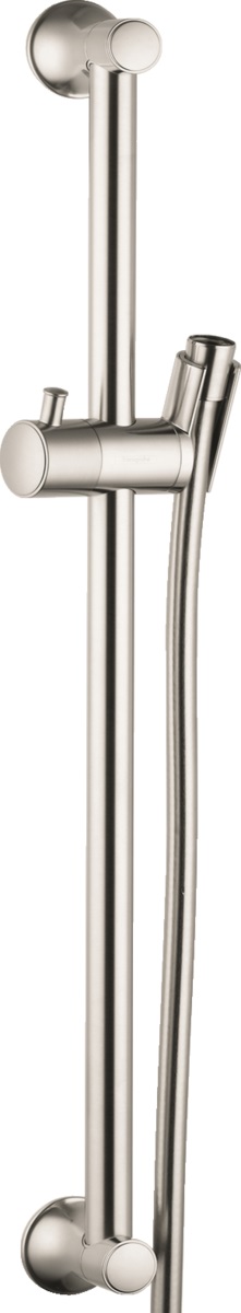Hansgrohe Unica drążek prysznicowy 65 cm nikiel szczotkowany 27617820