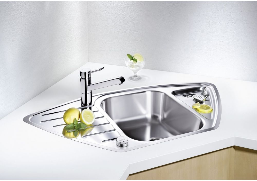 Blanco Lantos 9 E-IF zlewozmywak stalowy 93x51 cm stal szczotkowana 516277