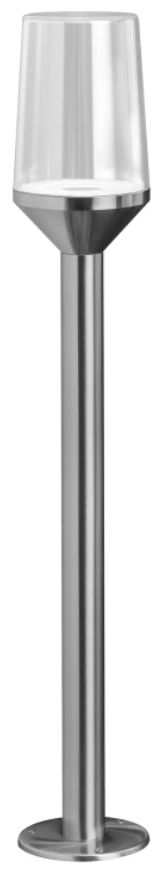 Ledvance Endura Classic Calice lampa stojąca zewnętrzna 1x60W LED stal/przezroczysta