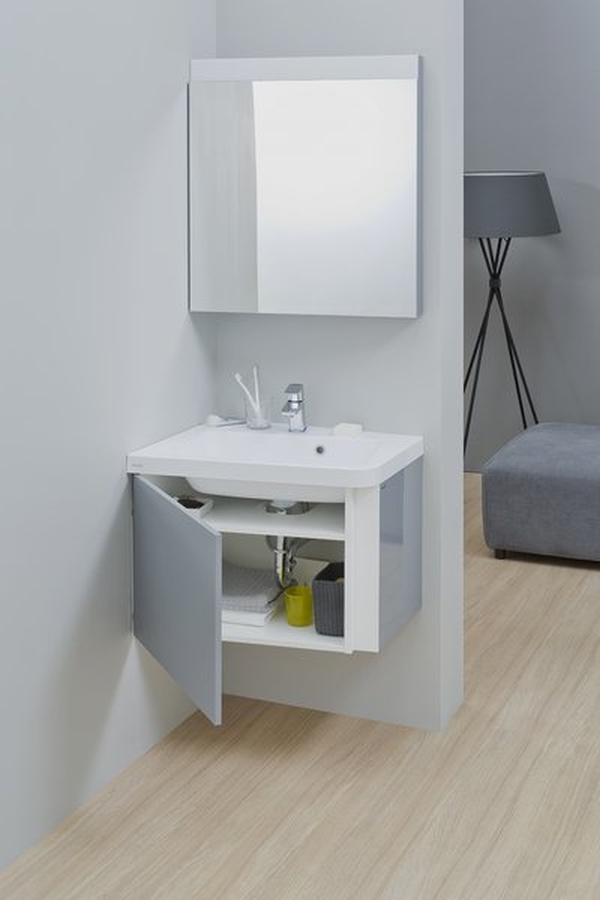 Ravak 10° szafka 55x48,5x50 cm podumywalkowa wisząca orzech X000000741
