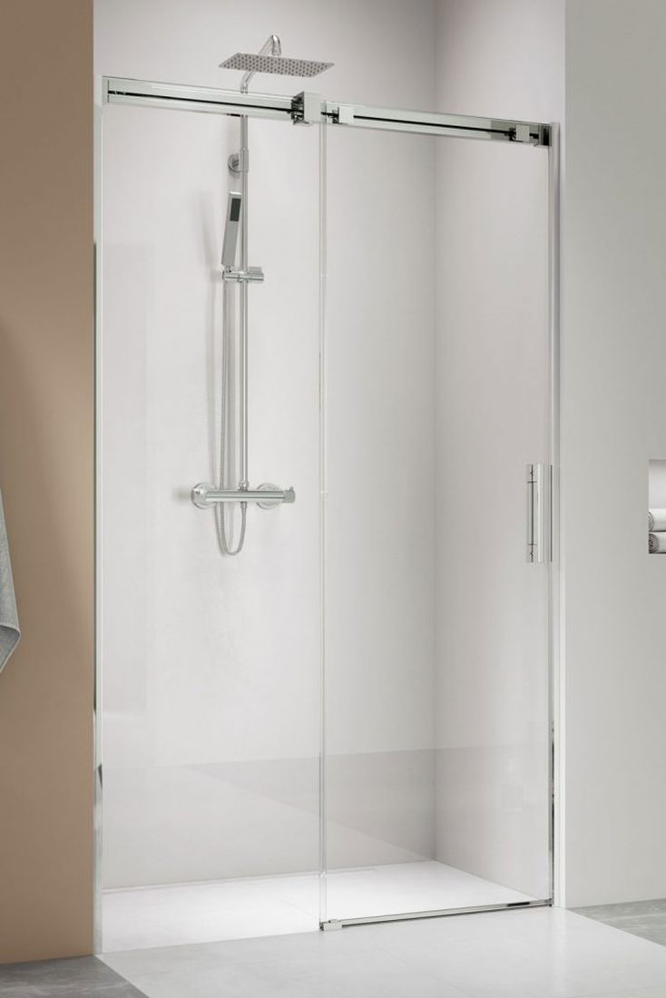 Radaway Espera Pro DWJ drzwi prysznicowe 63,5 cm do ścianki lewe chrom/szkło przezroczyste 10090120-01-01L