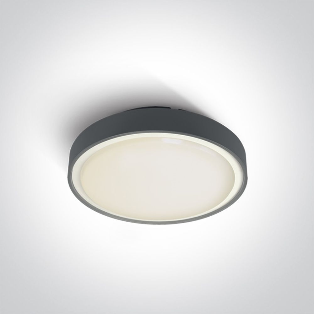 One Light Rafti plafon zewnętrzny 1x12W antracyt 67280E/AN - Wysyłka w 24h