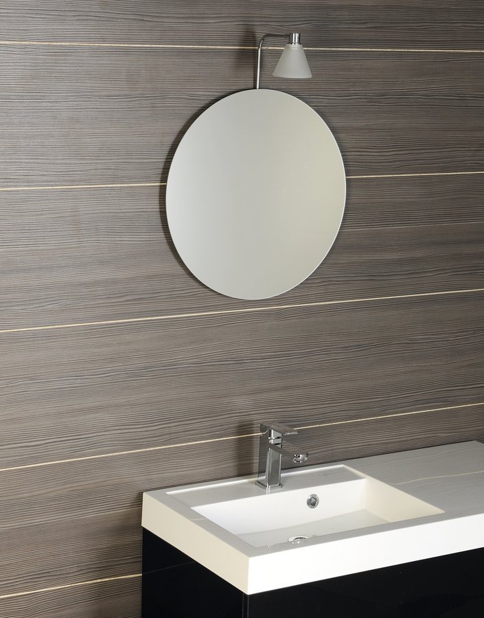 Aqualine lustro 50x50 cm okrągłe 22443